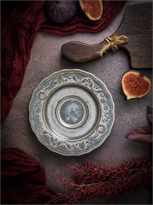 Блюдце d 15 см h 1,8 см, фарфор, Vintage (для чашки CDF VN 12) CDF VN 13