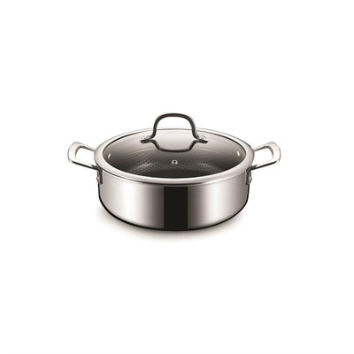 Кастрюля с крышкой,трех-слойная сталь, 2.5 литров,серия "New Kitchen", 22*7 см, P.L. 81280238