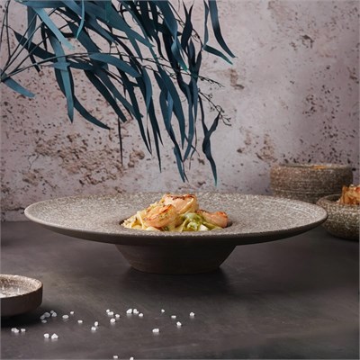 Тарелка для пасты/супа 250 мл, 29*6 см, Brown Taiga Untouched, P.L. Proff Cuisine 81223236