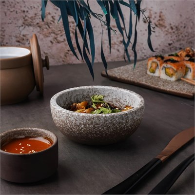 Салатник d=12 см, 350 мл,  Brown Taiga Untouched, P.L. Proff Cuisine 81223248