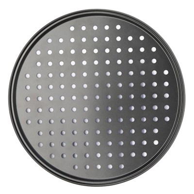Экран для пиццы 30 см, перфорированный,карбон PL Proff Cuisine 81240393