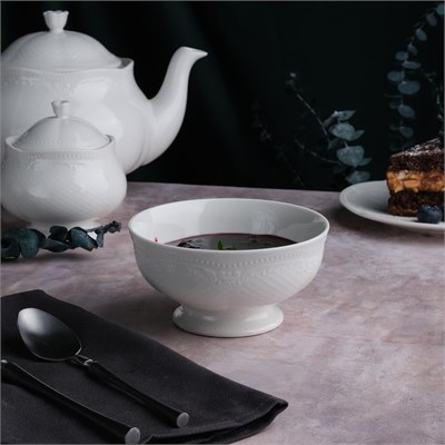 Салатник 12 см, фарфор, 300 мл, Aristocrat, Noble 81224317