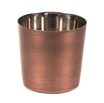 Стакан Antique Copper для подачи 400 мл, d 8,5 см, h 8,5 см, нержавейка, P.L. Proff Cuisine 81240025