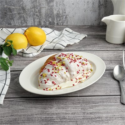 Блюдо овальное 24*17 см,фарфор "NOBLE" серия "IMPRESS" 81221501