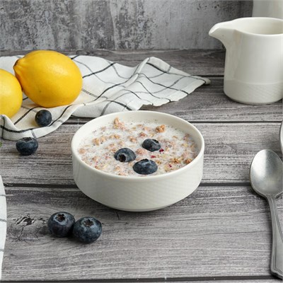 Салатник 10,5 см, h=4,5см, V=250 см, фарфор "NOBLE" серия "IMPRESS" 81221504