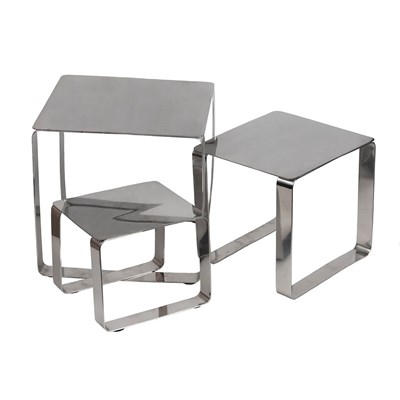 Набор подставок для блюд, 3 шт, 16/18/20 см, металл, P.L. Proff Cuisine 81240828