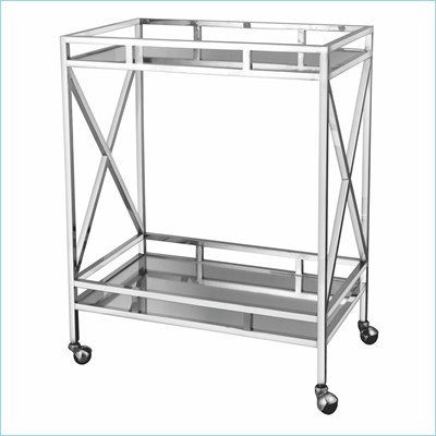 Тележка сервировочная,нержавеющая сталь 75*45*97 см.  P.L.--Hotelware 81240932