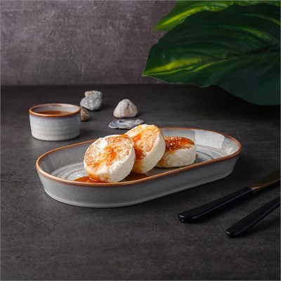 Блюдо овальное Evolution-Mont Blanc 24*13,5 см,  P.L. Proff Cuisine 81222341