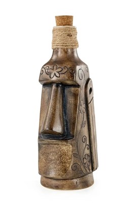 Бутылка графин 0,57 л "Тики" 8*9 см h24,5 см с пробкой керамика, P.L.- Barbossa 81222474