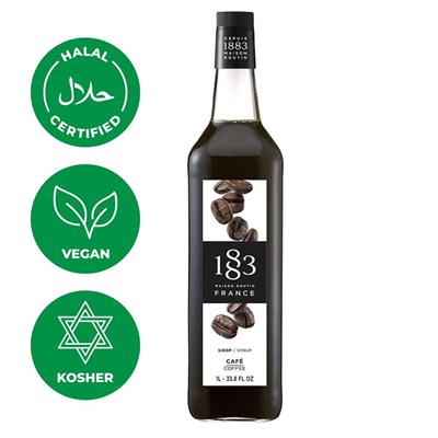 Сироп 1883 Maison Routin Кофе (Coffee), 1 л, стекло 81230008