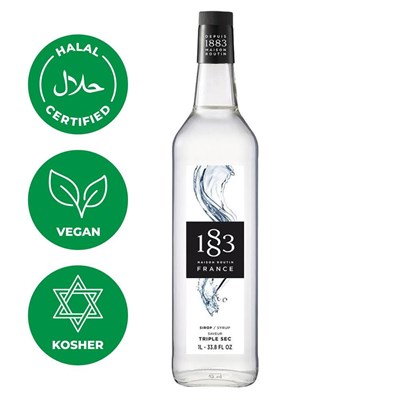 Сироп 1883 Maison Routin Трипл Сек (Triple Sec), 1 л, стекло 81230096