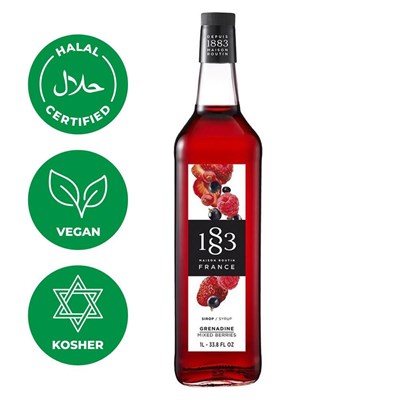 Сироп 1883 Maison Routin Гренадин (Mixed Berries), 1 л, стекло 81230038