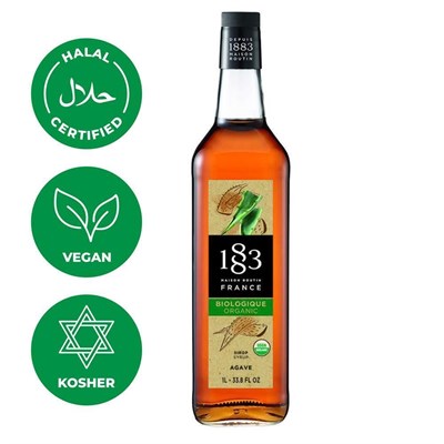 Сироп 1883 Maison Routin Органическая агава (Agave Organic), 1 л, стекло 81230254