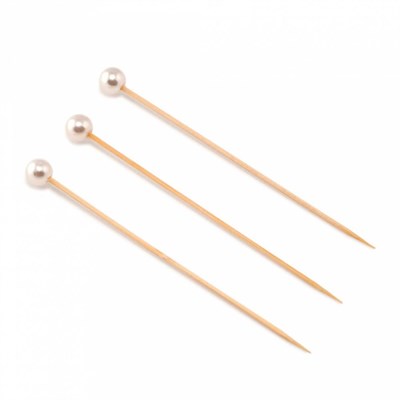 Пика "Жемчужина" 12 см,бамбук,(1упаковка= 100 шт), Garcia de Pou Испания 81211309