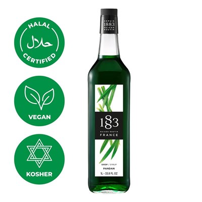 Сироп 1883 Maison Routin Пандан (Pandan), 1 л, стекло 81233027