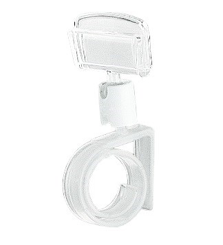 Ценникодержатель УЛИТКА на край набор 10 шт кл038