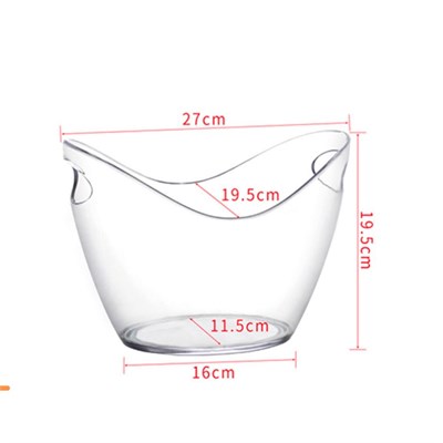 Емкость поликарбонатная с ручками,для охлаждения бутылок 4 литра, P.L.- Barbossa 81280211