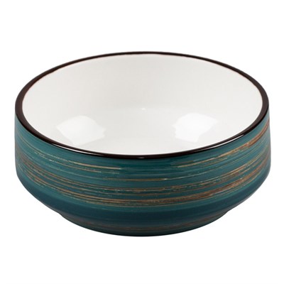 Салатник Texture Dark Green Lines 14 см, P.L. Proff Cuisine 81223434