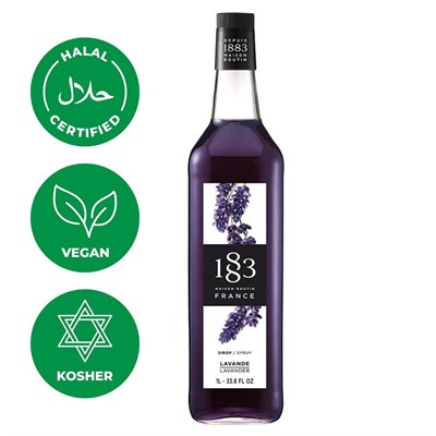 Сироп 1883 Maison Routin Лаванда (Lavender), 1 л, стекло 81230042