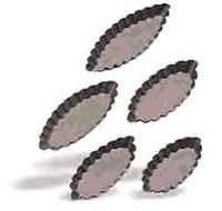 Форма для выпечки с тефлоновым покрытием, 9*4,3 см, h 1 см, металл, Pujadas, Испания 71002846