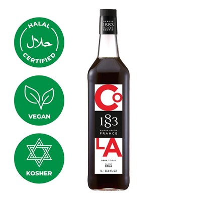 Сироп 1883 Maison Routin Кола (Cola), 1 л, стекло 81233023
