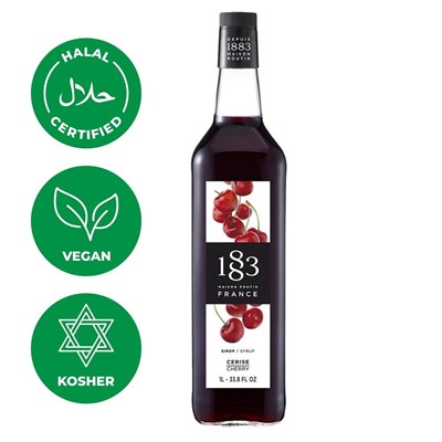 Сироп 1883 Maison Routin Вишня (Cherry), 1 л, стекло 81230014