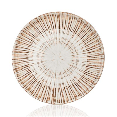 Тарелка круглая d=21 cм, фарфор,серия "Legna", By Bone 81229320