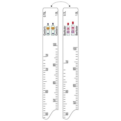 Барная линейка Beefeater (700мл/1л) Gordon's (750мл/1л), P.L. Proff Cuisine 81250146