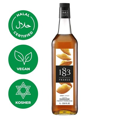 Сироп 1883 Maison Routin Печенье Мадлен (Madeleine), 1 л, стекло 81230044