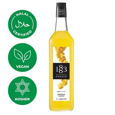 Сироп 1883 Maison Routin Манго (Mango), 1 л, стекло 81230046