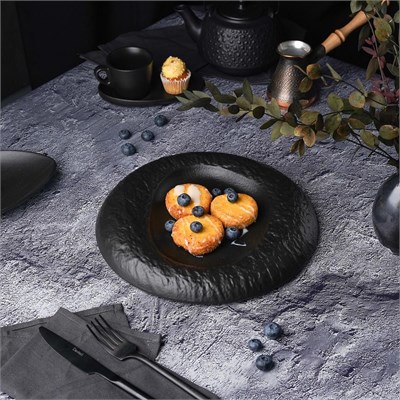 Блюдо для подачи  Black Raw Stellar 26,5*3,3 см, P.L. Proff Cuisine 81223486