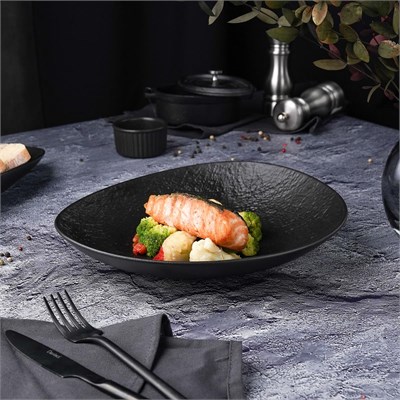Салатник  Black Raw Stellar 25,5*23*5 см, P.L. Proff Cuisine 81223470