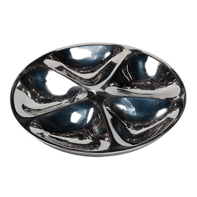 Блюдо металлическое, круглое d 29 см для подачи морепродуктов, P.L. Proff Cuisine 81271023