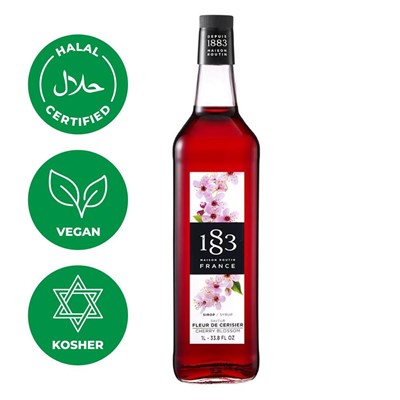 Сироп 1883 Maison Routin Цветок вишни (Cherry Blossom), 1 л, стекло 81230282
