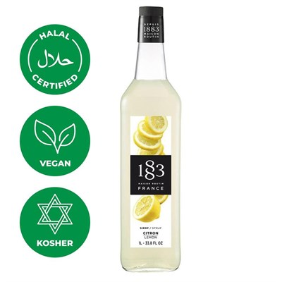 Сироп 1883 Maison Routin Лимон (Lemon), 1 л, стекло 81230020