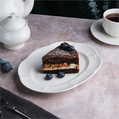 Блюдо овальное 24*18 см,фарфор, Aristocrat, Noble NEW 81290263