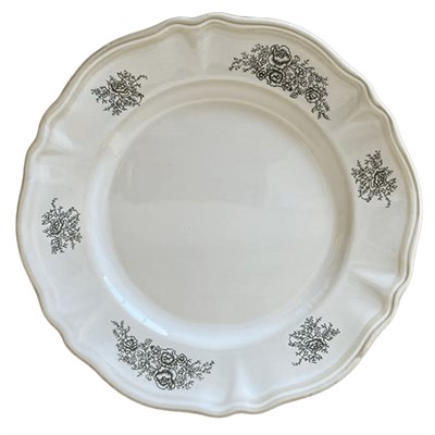 Тарелка 26,5 см, зеленая CHRZ-PLT-265-GRN CHRZ-PLT-265-GRN