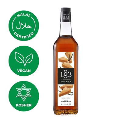 Сироп 1883 Maison Routin Тыквенный пирог (Pumpkin Pie), 1 л, стекло 81233017