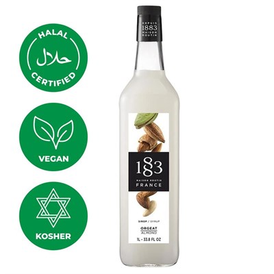Сироп 1883 Maison Routin Миндаль (Almond), 1 л, стекло 81230063