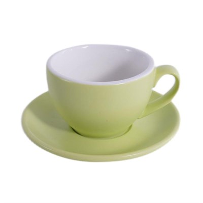 Кофейно-чайная пара Barista (Бариста) 200 мл,матовый цвет зеленого плода, P.L. 81280271