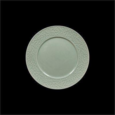 ТАРЕЛКА мелкая с бортами 8,25" 210мм, зеленый "Corone Nori" фк5617