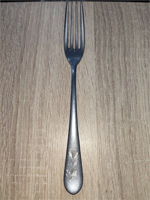 Вилка десертная 16см, Epsilon retro flower, Narin [12] 202429
