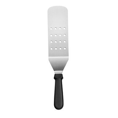 Лопатка металлическая,перфорированная 20 см,пластиковая ручка  P.L. Proff Cuisine 81240684