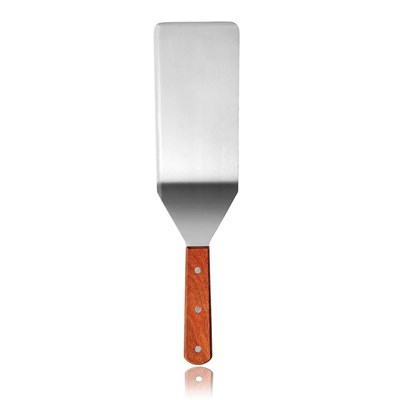 Лопатка металлическая 25*10 см (249*73),деревянная ручка  P.L. Proff Cuisine 81240687