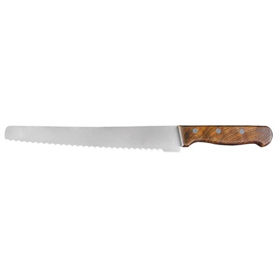 Нож для резки хлеба 25 см, деревянная ручка, P.L. Proff Cuisine 99005038