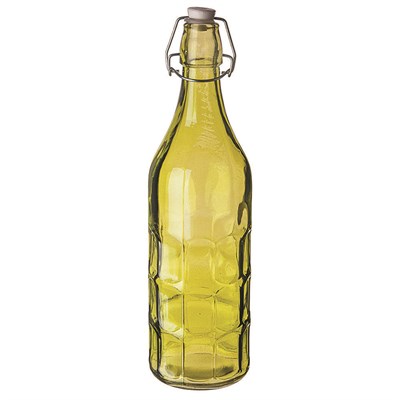 Бутылка зеленая с крышкой 1 л, стекло, P.L. Proff Cuisine 81200145
