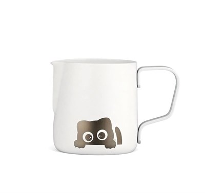 Питчер,молочник "Latte Pro" c декором,100 мл,металлический,  P.L. Proff Coffee 81280442