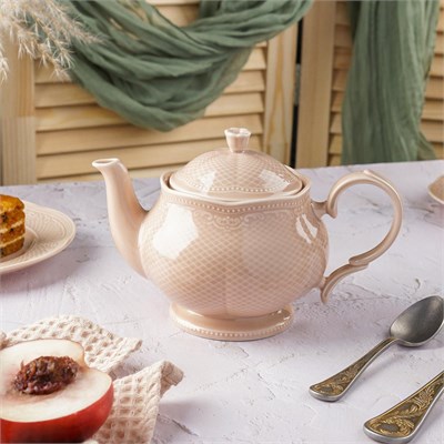 Чайник 500 мл, фарфор,серия "Aristocrat-Peach Tea", Noble 81222254