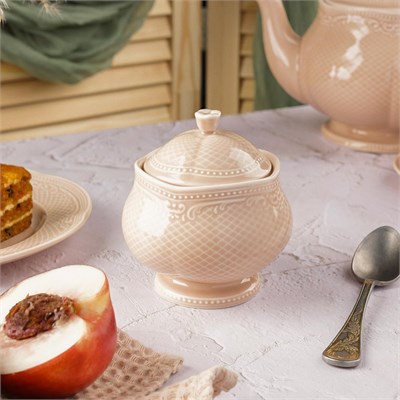 Сахарница 200 мл, фарфор,серия "Aristocrat-Peach Tea", Noble 81222259