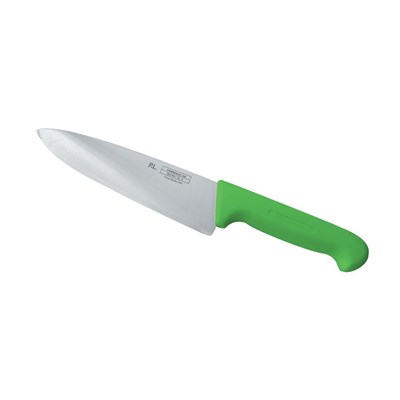 Шеф-нож PRO-Line 25 см, зеленая пластиковая ручка, P.L. Proff Cuisine 73024527